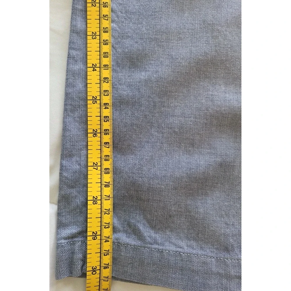 Banana Republic Men's Pants 38x32 Blue Cotton Aiden Fit Chinos